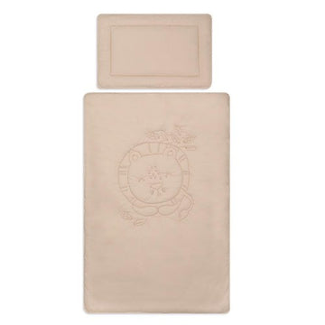 שמיכה ומשטח ראש דגם אריה בז'