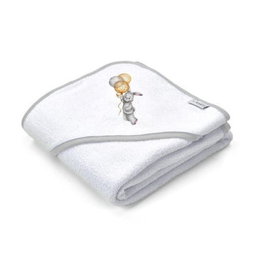 מגבת ארנב צד אפור