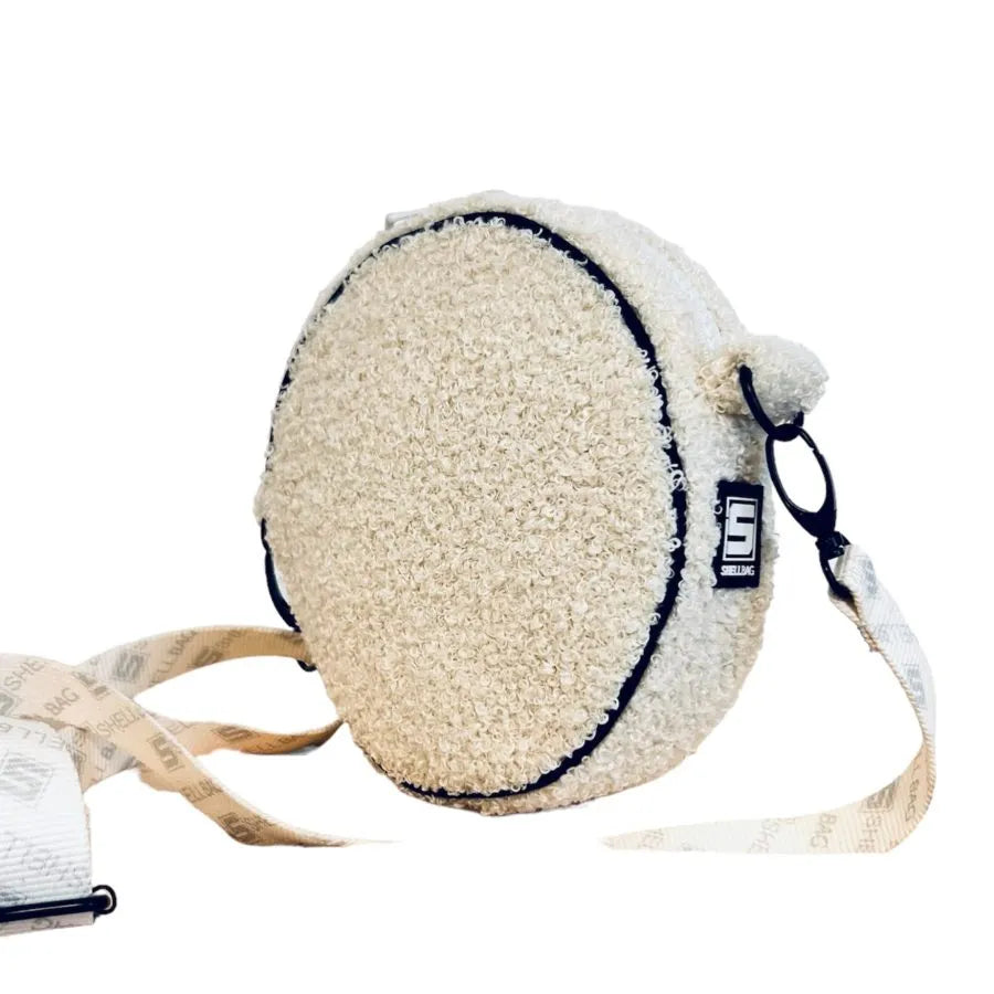 תיק צד גוון קרם