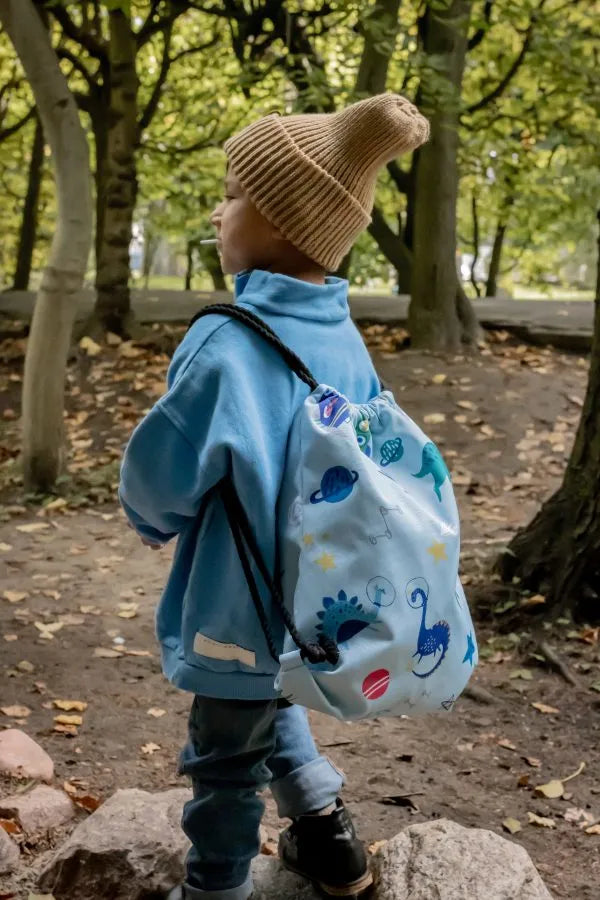 תיק שרוך דינוזאורים