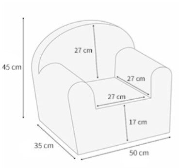 כורסת אפור בהיר ליחיד