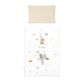 סט מיני משטח ראש ושמיכה חלומות קסומים לעריסה