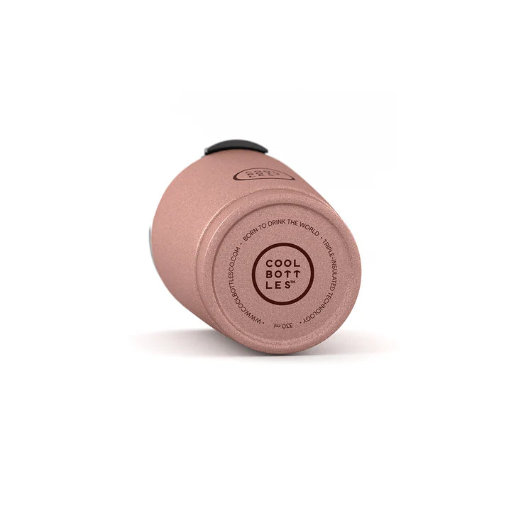 כוס תרמית 330 מ"ל Metallic Rose