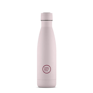 בקבוק ורוד פסטל 500 מל COOL BOTTLES